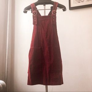 Forever 21 Corduroy Jumper Dress
